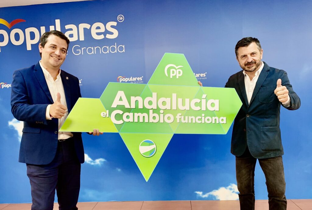 ‘Andalucía, el cambio funciona’, lema del 16 Congreso Autonómico del Partido Popular Andaluz