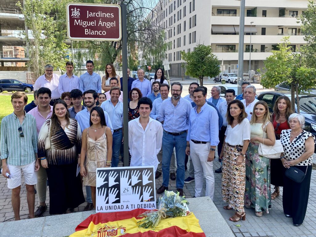 NNGG de Córdoba recuerda a Miguel Ángel en el 25 aniversario de su asesinato a manos de ETA