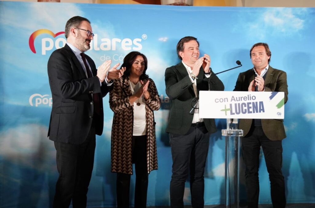 El PP de Andalucía avala a Aurelio Fernández como candidato a la alcaldía de Lucena